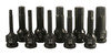 4625 by ATD TOOLS - 10 Pc. 1/2" Drive SAE Impact Hex Driver Set