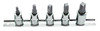 CTA Tools 8140 Socket Drive Extension 5-Piece 3/8" Drive MorTorq Spiral System Socket Set with Rail