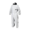 DeVilbiss 803599 Coveralls Reusable Protective Coverall, 3X-Large, White Nylon Front, Breathable Cotton Back