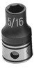 Grey Pneumatic 81010R 3/8" Drive x 5/16" Standard Duo-Socket - 6 Point