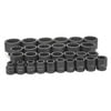 Grey Pneumatic 8129 Socket Set 3/4" to 2-1/2" Drive Socket Set - Standard Length, 12-Point Sizes