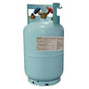 Mastercool 67010 Recovery Cylinder - with Float Switch, Blue, 30 lbs., R-134A, D.O.T-Approved