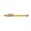 90264 by MASTERCOOL - Yellow 1/4" x 1/4" Straight Manual Shut-Off Valve