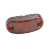 Grote 52612-3 Brake / Tail / Turn Signal Light Field Resalable Stainless Steel Light, Double Contact - Red (Bulk)