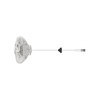A0624773000 by FREIGHTLINER - Utility Light - Swivel, Chrome