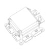 Freightliner A06-48985-009 Power Distribution Expansion Module Power Distribution Expansion Module - 146 mm x 119 mm