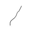 A0721501007 by FREIGHTLINER - Manual Transmission Dipstick - Steel, Black