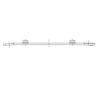 A0910047000 by FREIGHTLINER - Drive Shaft Center Support Bearing - Steel, 14.54 in. x 6.57 in., 0.25 in. THK