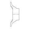 Freightliner A17-12446-000 Hood Ornament Hood Ornament