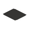 A18-46702-006 by FREIGHTLINER - Sleeper Cabinet Liner - Graphite Black, 486.8 mm x 427.2 mm