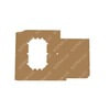 Freightliner A18-69092-101 Sleeper Side Panel Trim Sleeper Side Panel Trim - Upholstery, Sidewall, Window, Gray, Reinforced