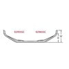 0296SSC by HENDRICKSON - Bumper - Aero Clad, 11 Set Back