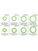 Omega Environmental Technologies MT9586 A/C O-Ring Kit A/C O-Ring Kit