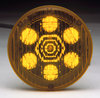 Whelen Engineering 2FA00ZAR Marker Light 4" FLAT SYNCH SUPER-LED AMB.