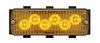 50A03ZAR by WHELEN ENGINEERING - Oval Super-LED® Warning (Horizontal, Amber)