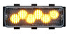 50A03ZCR by WHELEN ENGINEERING - Warning Light - 500 Series TIR6 Amber Super-LED, Clear Lens, 1-5/8" x 5"