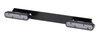 Whelen Engineering IONBKT1 License Plate Bracket Universal License Plate Bracket for 2 ION Lightheads, Horizontal Mount (not