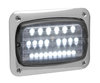 Whelen Engineering M9FCZ900 Side Marker Light Bezel Side Marker Light Bezel - M9 Scene Light Flange, Chrome, Adapts to 900