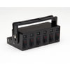 Whelen Engineering PCC6W Accessory Light Switch Accessory Light Switch Control Box- Six 25 AMP SPST Switches, Lighted