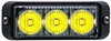 Whelen Engineering RSA03ZCR Warning Light Assembly TIR3™ Warning Light, Horizontal Mount (Amber)