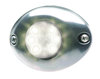 Whelen Engineering VTXFC Tail Light Mounting Flange Chrome Surface Mount Flange Kit for Vertex Super-LED Lightheads