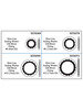 Omega Environmental Technologies MT9587 A/C Compressor Sealing Washer Kit A/C Compressor Sealing Washer Kit