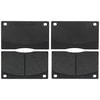 Vortex VXD135M Disc Brake Pad Set Brake Parts Inc Vortex Metallic Disc Brake Pad Set