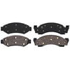 Brake Pro BKP50M Disc Brake Pad Set Brake Parts Inc Brake Pro OEQF Metallic Disc Brake Pad Set