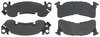 Brake Pro BKP153M Disc Brake Pad Set Brake Parts Inc Brake Pro OEQF Metallic Disc Brake Pad Set