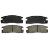 Brake Pro BKP398MH Disc Brake Pad Set Brake Parts Inc Brake Pro OEQF Metallic Disc Brake Pad Set