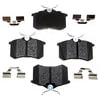 Vortex VXD340AMH Disc Brake Pad Set Brake Parts Inc Vortex Metallic Disc Brake Pad Set