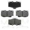 VXD436CH by VORTEX - Brake Parts Inc Vortex Ceramic Disc Brake Pad Set
