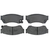 Brake Pro BKP451C Disc Brake Pad Set Brake Parts Inc Brake Pro OEQF Ceramic Disc Brake Pad Set