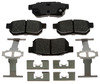Vortex VXD374CH Disc Brake Pad Set Brake Parts Inc Vortex Ceramic Disc Brake Pad Set