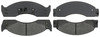 VXD411M by VORTEX - Brake Parts Inc Vortex Metallic Disc Brake Pad Set