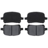 Brake Pro BKP707M Disc Brake Pad Set Brake Parts Inc Brake Pro OEQF Metallic Disc Brake Pad Set