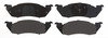 Vortex VXD529MH Disc Brake Pad Set Brake Parts Inc Vortex Metallic Disc Brake Pad Set