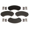 VXD550MH by VORTEX - Brake Parts Inc Vortex Metallic Disc Brake Pad Set