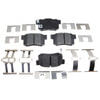 VXD537CH by VORTEX - Brake Parts Inc Vortex Ceramic Disc Brake Pad Set