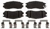 Vortex VXD484CH Disc Brake Pad Set Brake Parts Inc Vortex Ceramic Disc Brake Pad Set