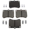 VXD473CH by VORTEX - Brake Parts Inc Vortex Ceramic Disc Brake Pad Set