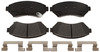 Vortex VXD699MH Disc Brake Pad Set Brake Parts Inc Vortex Metallic Disc Brake Pad Set