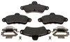 VXD661MH by VORTEX - Brake Parts Inc Vortex Metallic Disc Brake Pad Set