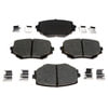 VXD680MH by VORTEX - Brake Parts Inc Vortex Metallic Disc Brake Pad Set