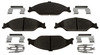 VXD804CH by VORTEX - Brake Parts Inc Vortex Ceramic Disc Brake Pad Set