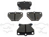 VXD823MH by VORTEX - Brake Parts Inc Vortex Metallic Disc Brake Pad Set