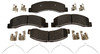 VXD824MH by VORTEX - Brake Parts Inc Vortex Metallic Disc Brake Pad Set