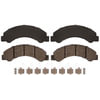VXD825MH by VORTEX - Brake Parts Inc Vortex Metallic Disc Brake Pad Set