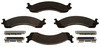 VXD821MH by VORTEX - Brake Parts Inc Vortex Metallic Disc Brake Pad Set