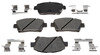 VXD822CH by VORTEX - Brake Parts Inc Vortex Ceramic Disc Brake Pad Set